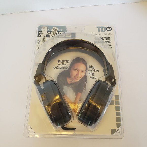 Koss TD80 Home and Portable Stereo Headphones - Picture 3 of 4